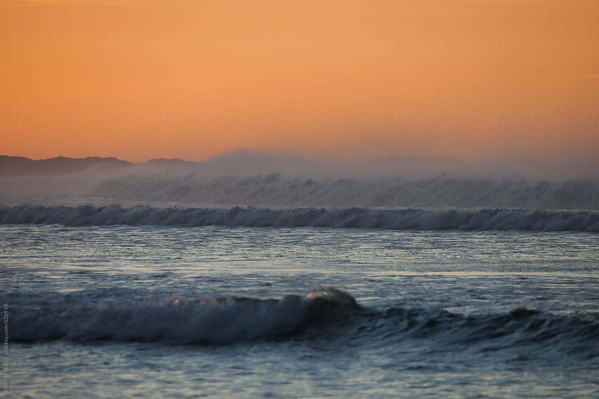 Sunrise At The Beach By Stocksy Contributor Rowena Naylor Stocksy