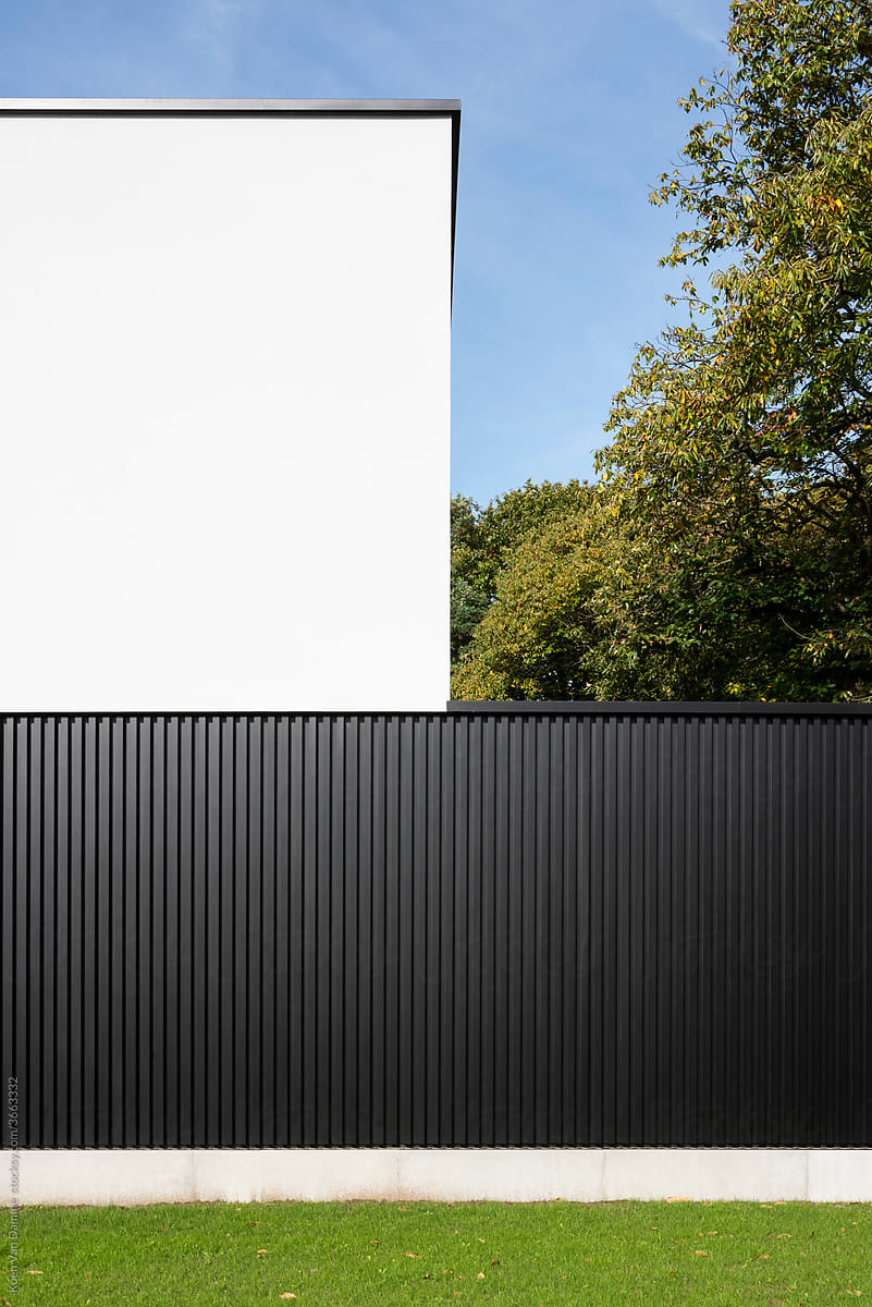 minimalist facade