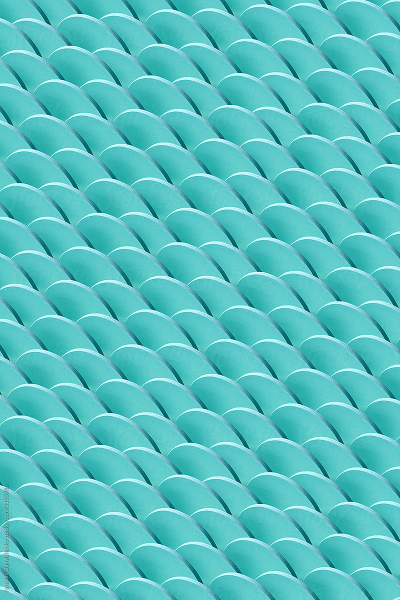 Vertical background from wooden fish scales.