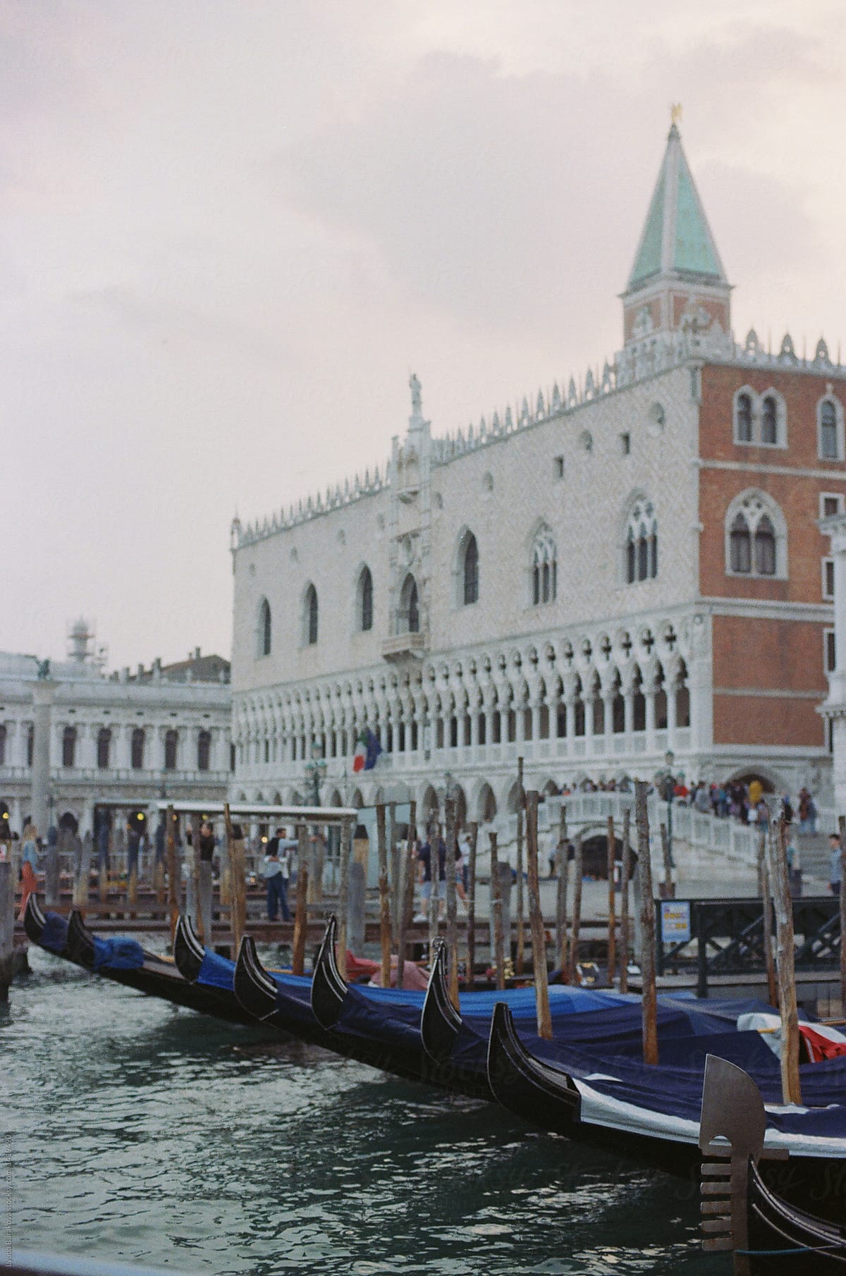Venice view on Doge's Palace