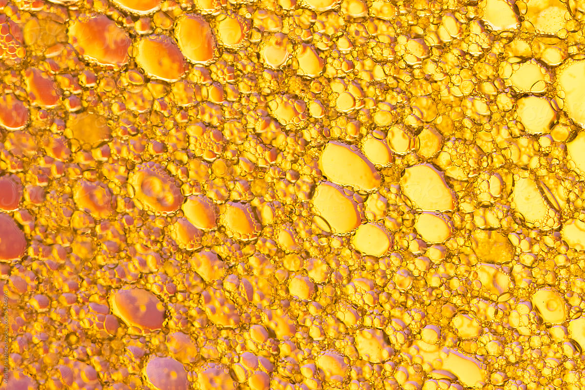 Abstract Golden Bubbles