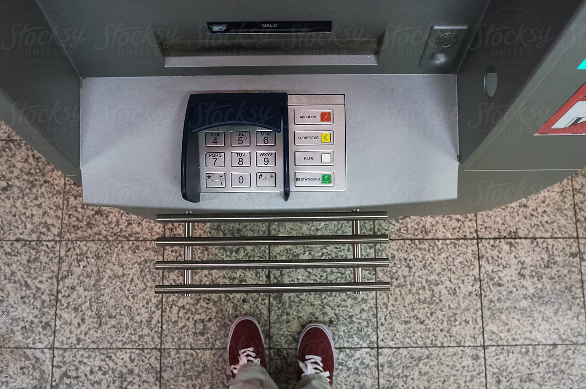 Getting cash from the ATM, sneakers, footsie, personal perspective
