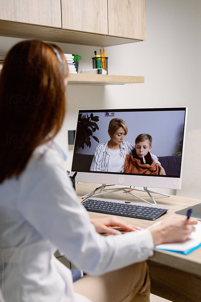 Doctor e-health telecommute family therapy disease medicare