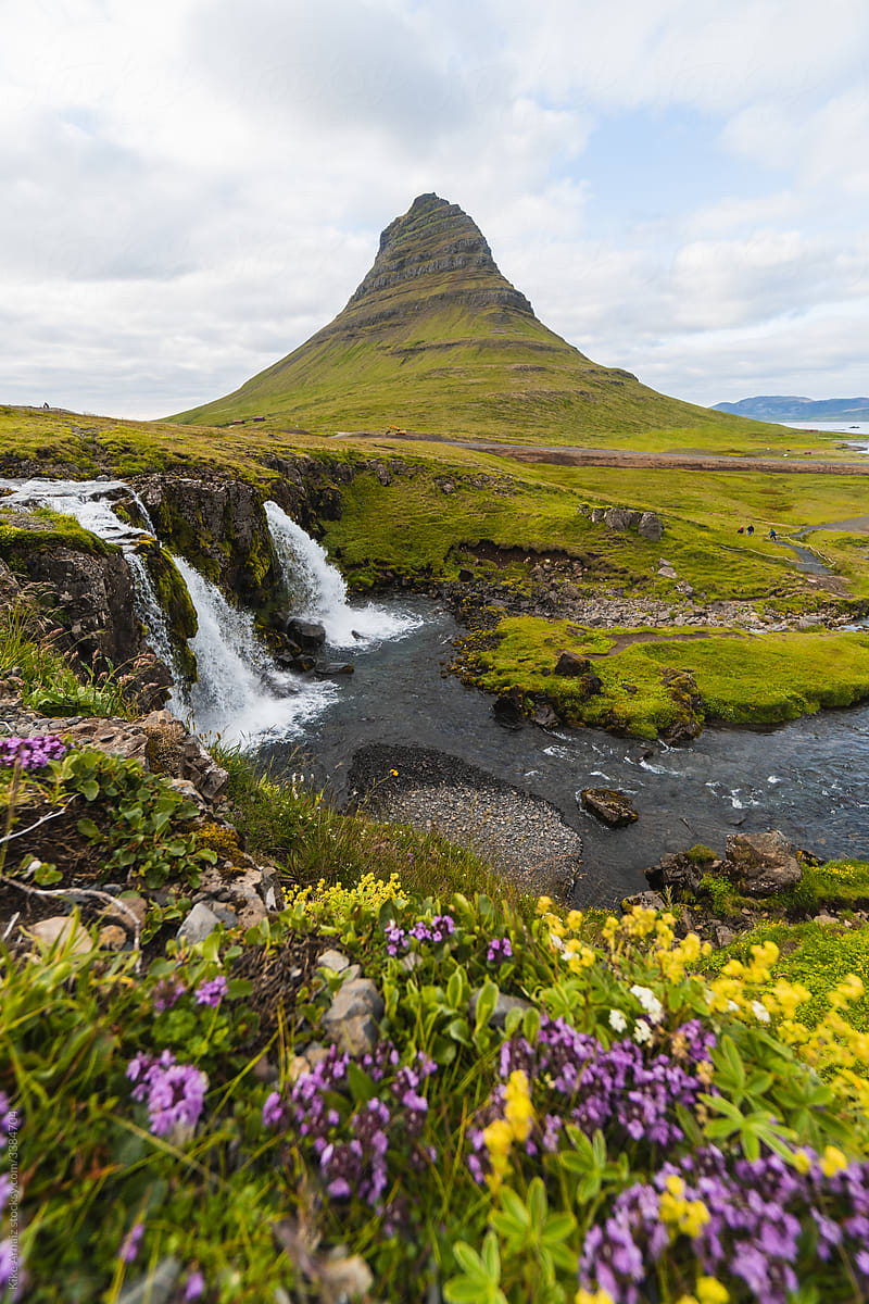 Mountain Landscape in Iceland