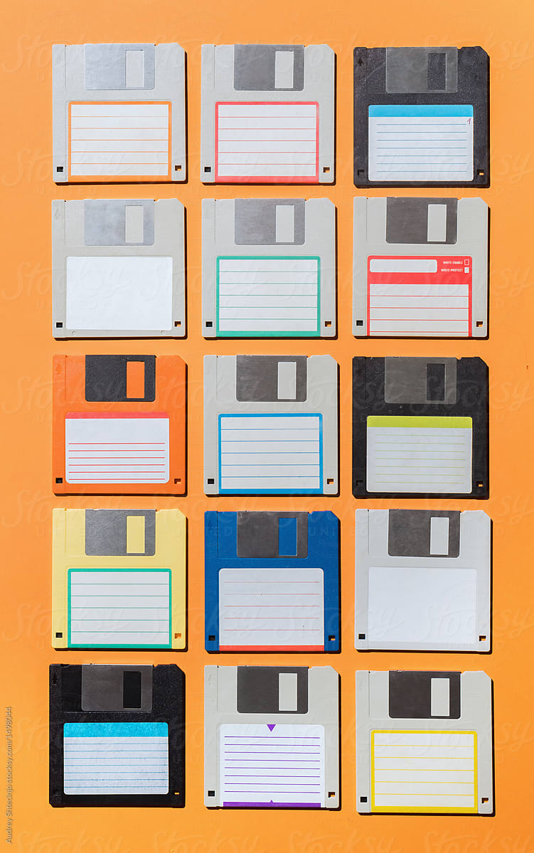Various floppy disks