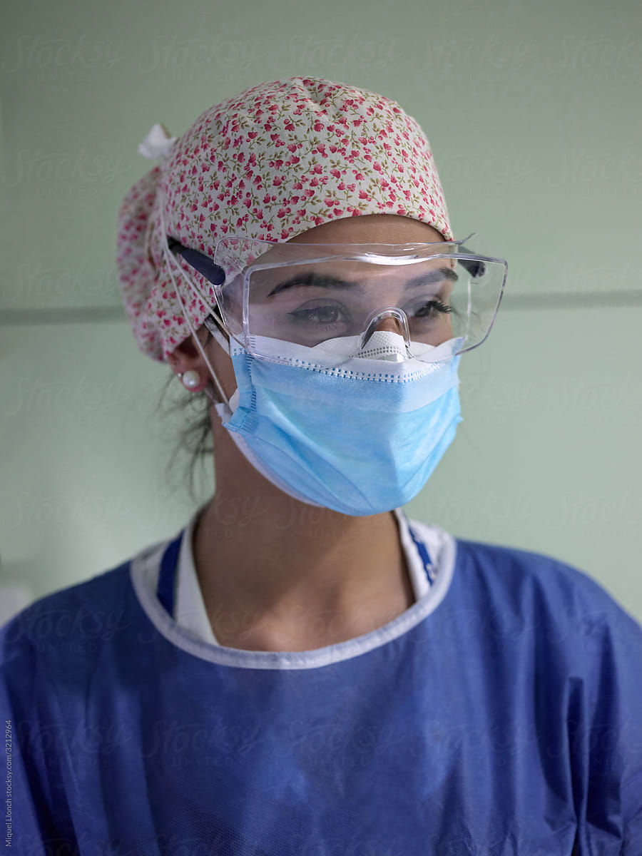 Healthcare worker portrait