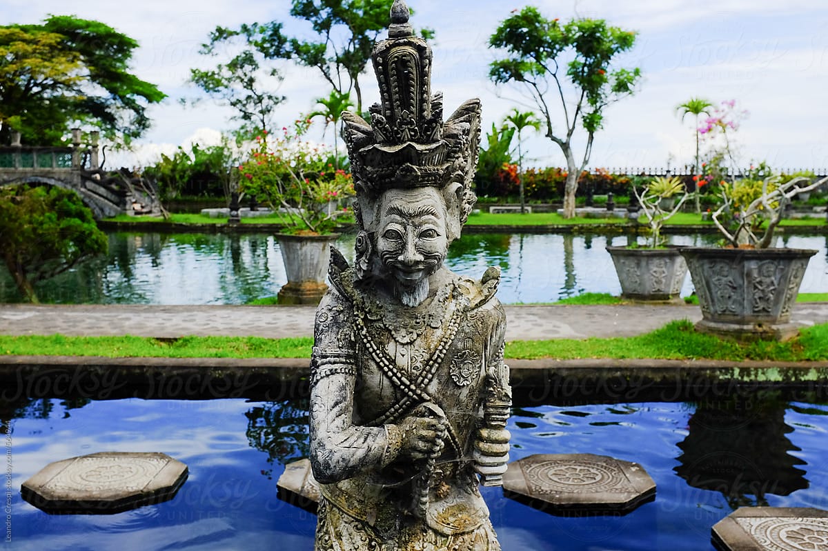 Statue of a god in idonesia