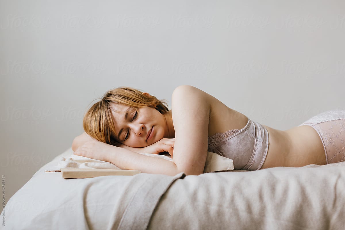 Woman On The Bed By Stocksy Contributor Alexey Kuzma Stocksy
