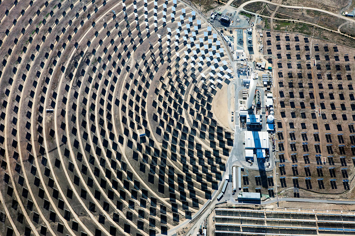 Spain solar power plant