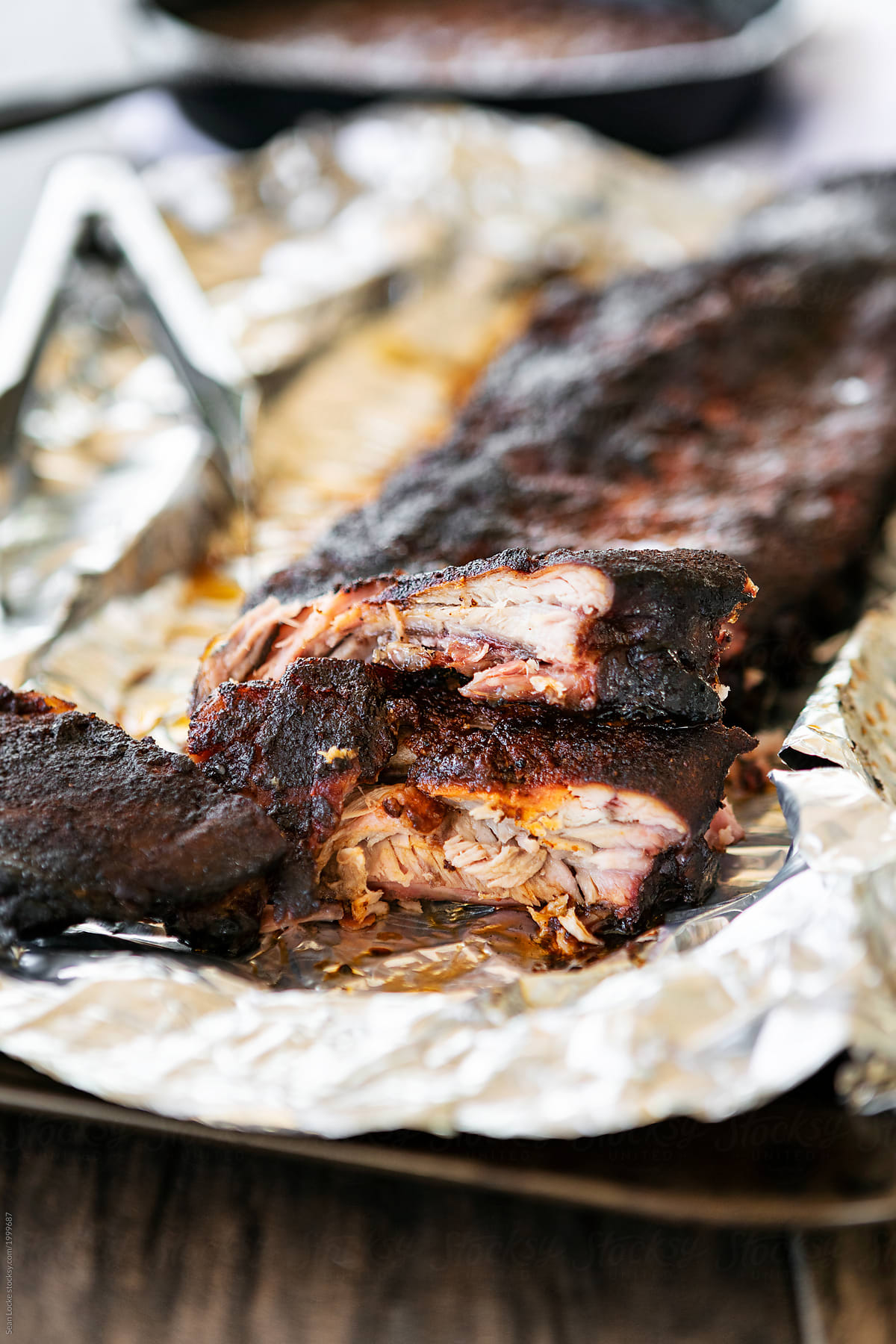 Smoked: Dry Rubbed Baby Back Ribs