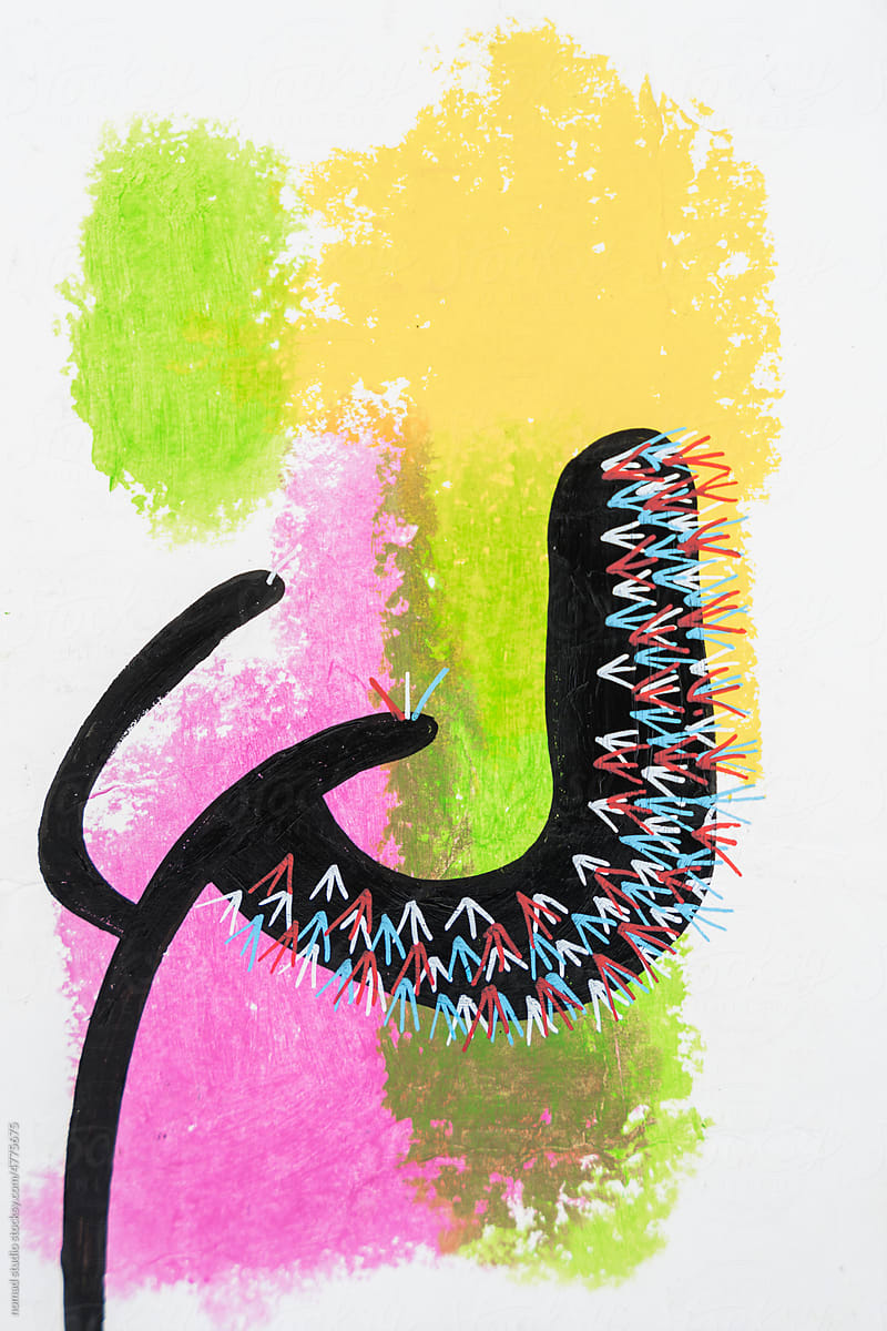 colorful cactus illustration