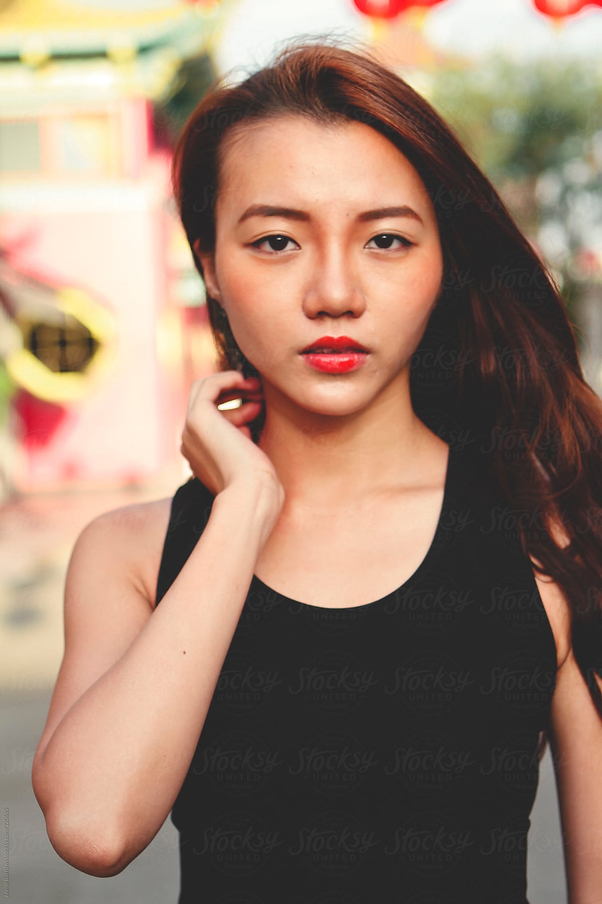 Young Woman In Chinatown By Stocksy Contributor Jayme Burrows Stocksy