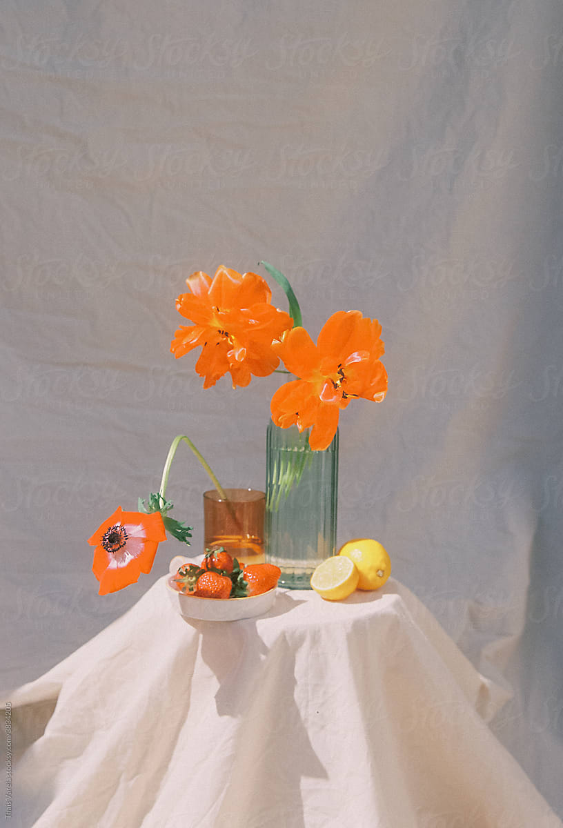 spring table decoration