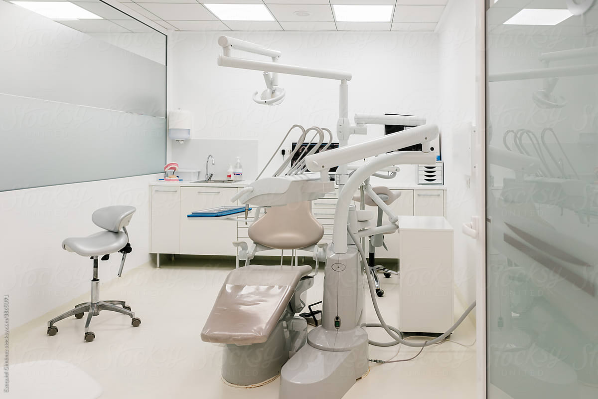 Interior of a dental clinic office