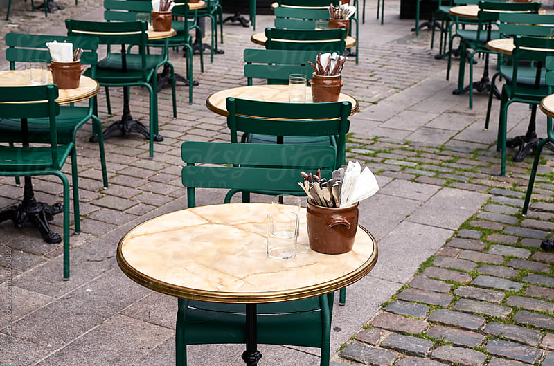 Outdoor cafe in Copenhagen
