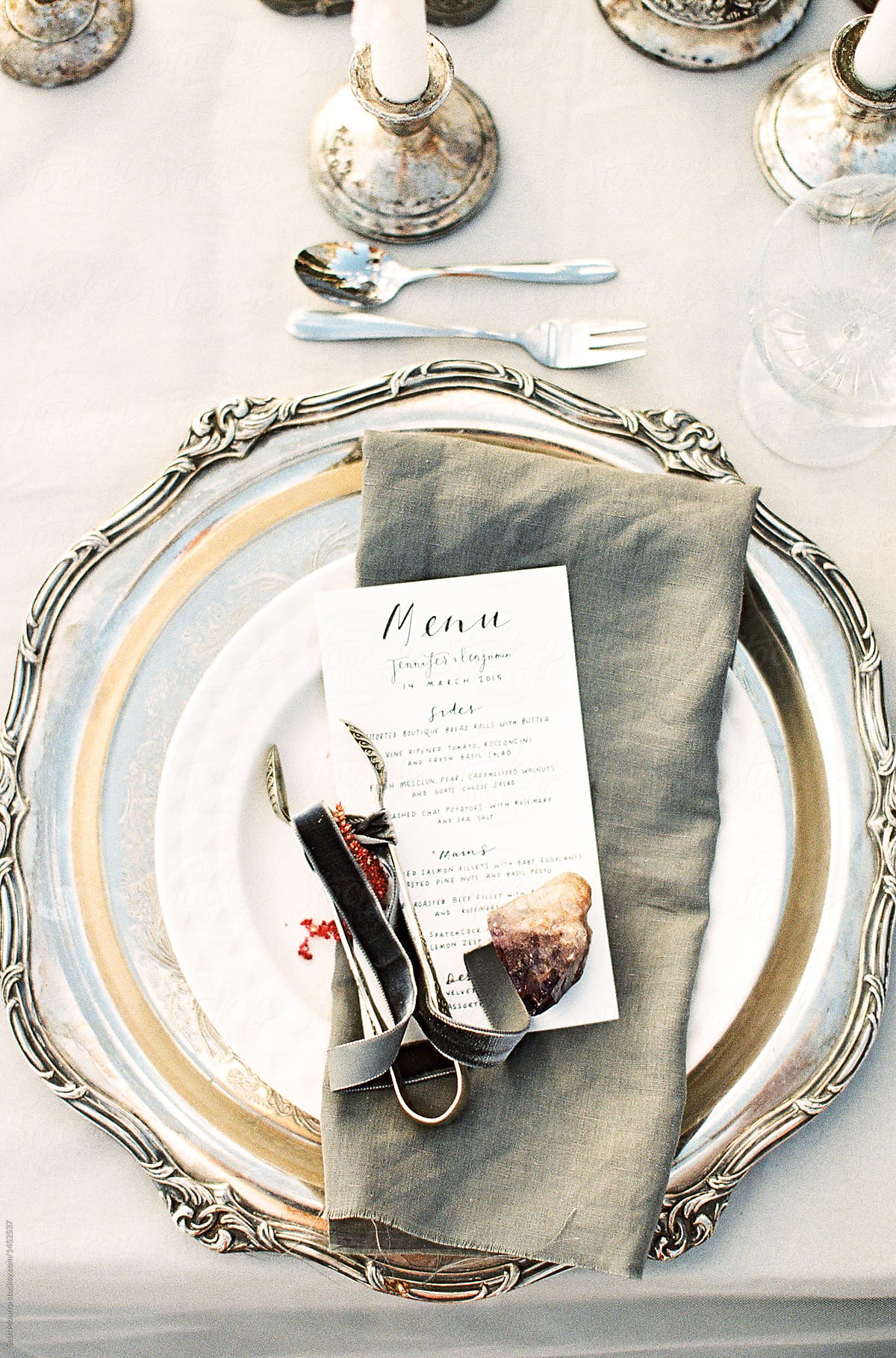 Silver Place Setting