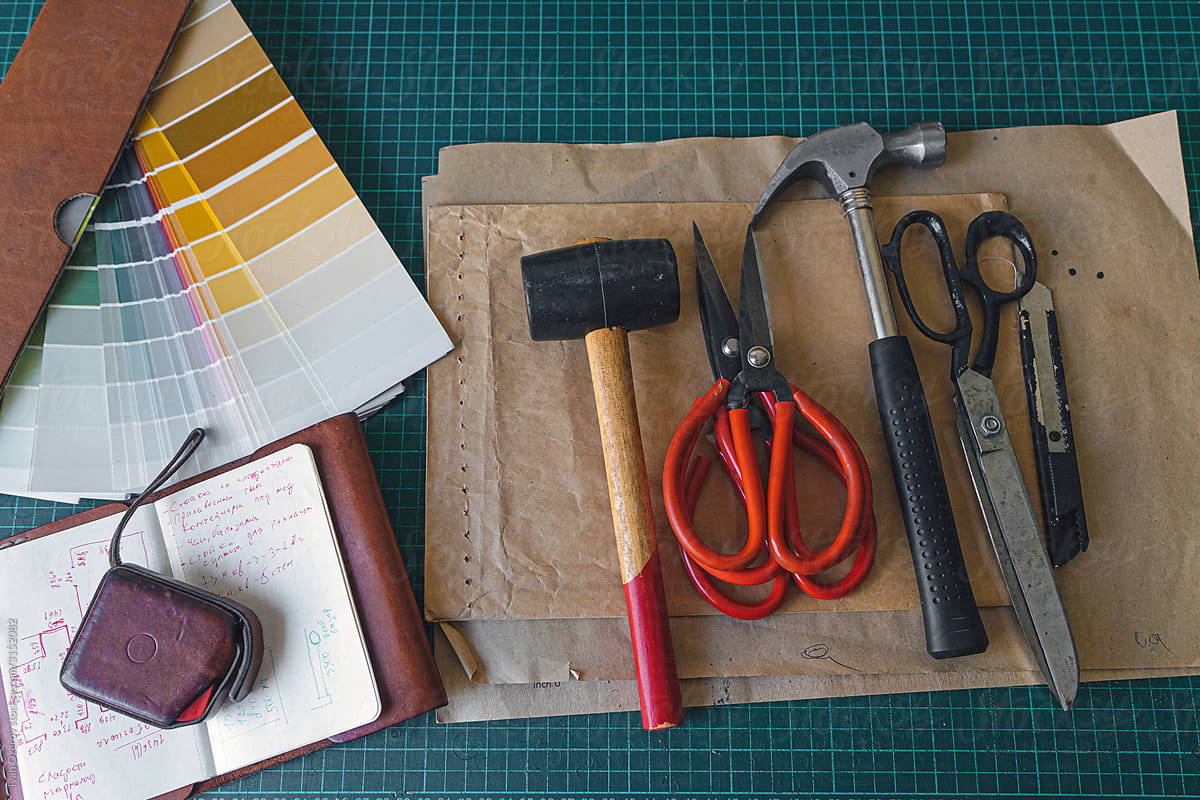 master tanner's work tools layout