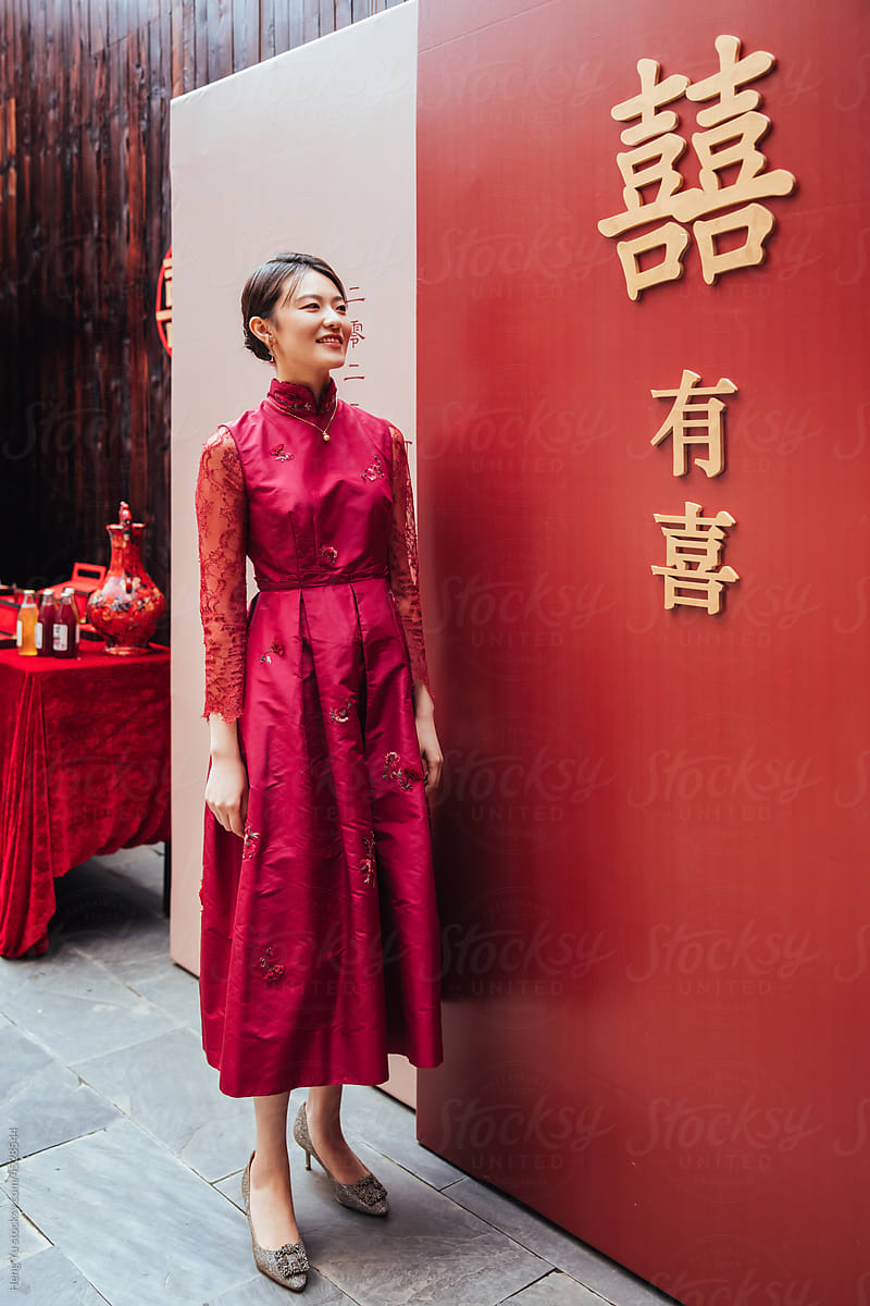 beautiful Chinese bride