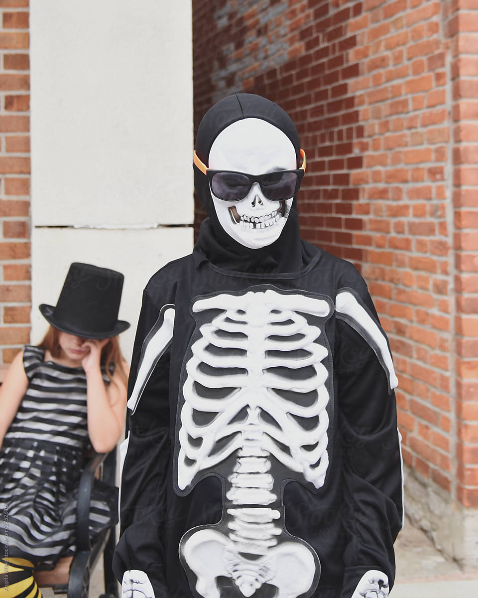 Skeleton Boy Costume