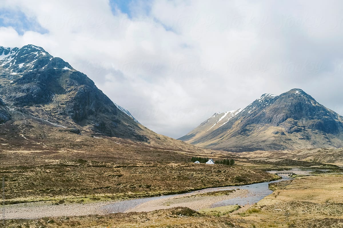 Beautiful landscape of the Scottish Highlands