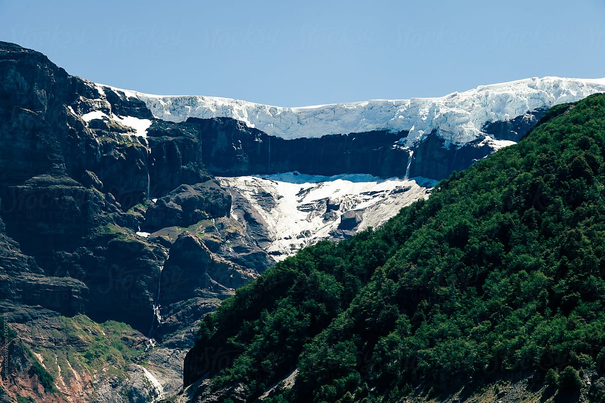 Black Glacier at Tronador Mountain, Patagonia