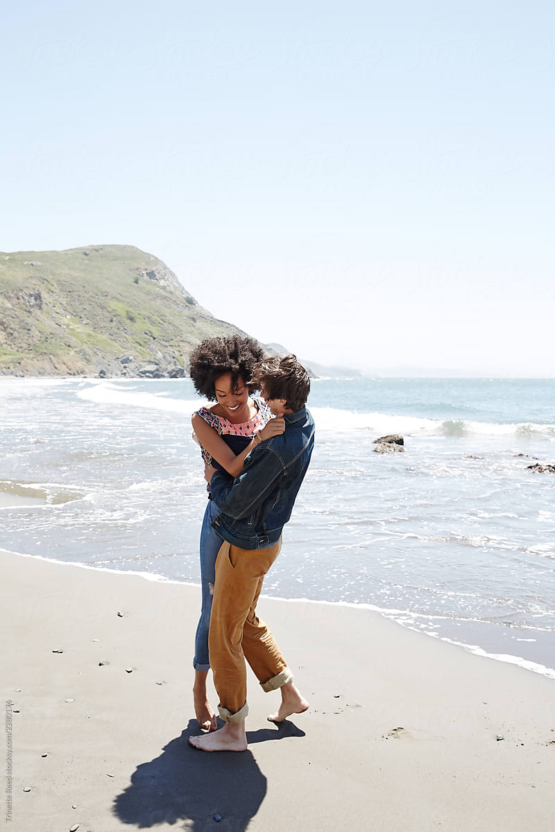 Romantic Couple At The Beach By Stocksy Contributor Trinette Reed Stocksy 4504