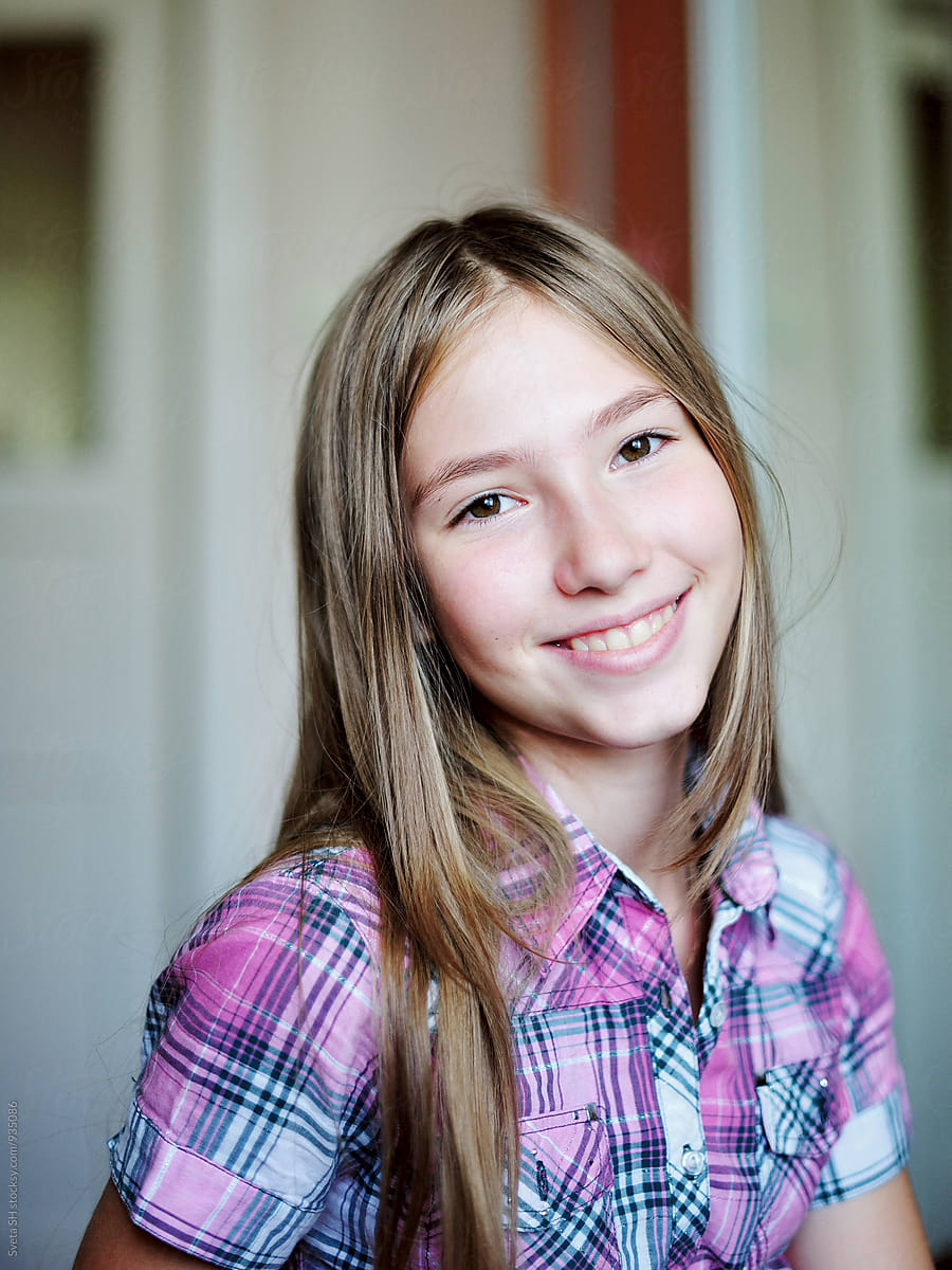 Portrait Of Teen Girl by Stocksy Contributor Sveta SH - Stocksy