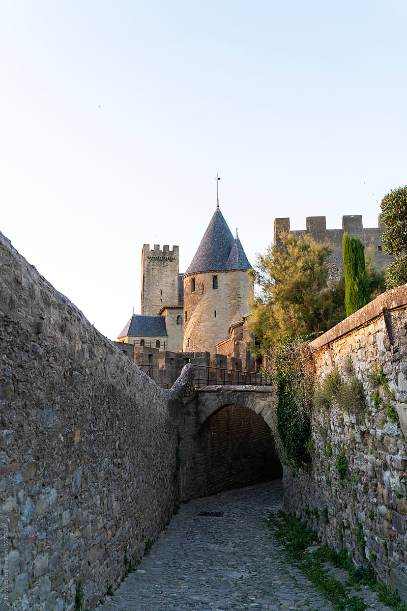Carcassonne, french Medieval town
