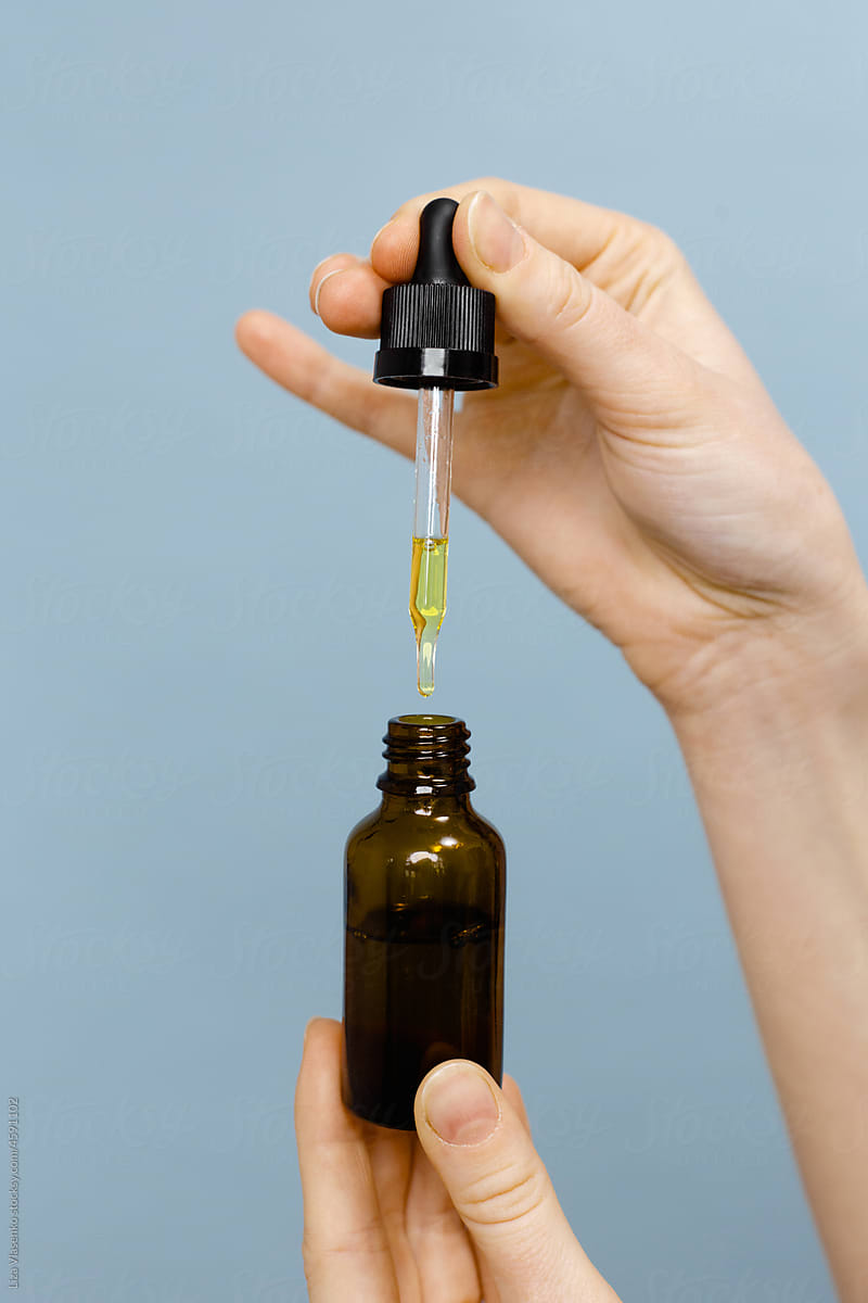 Face Serum With A Dropper