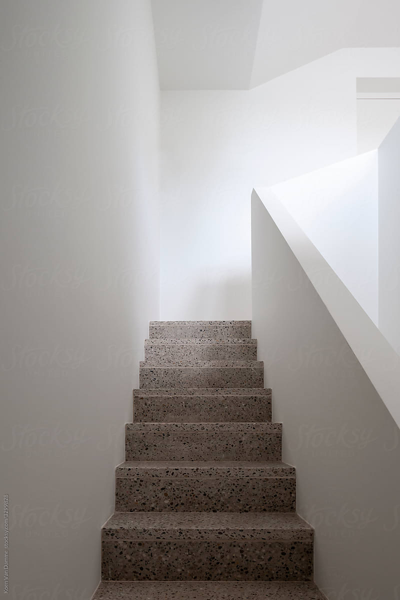 minimalist stairwell