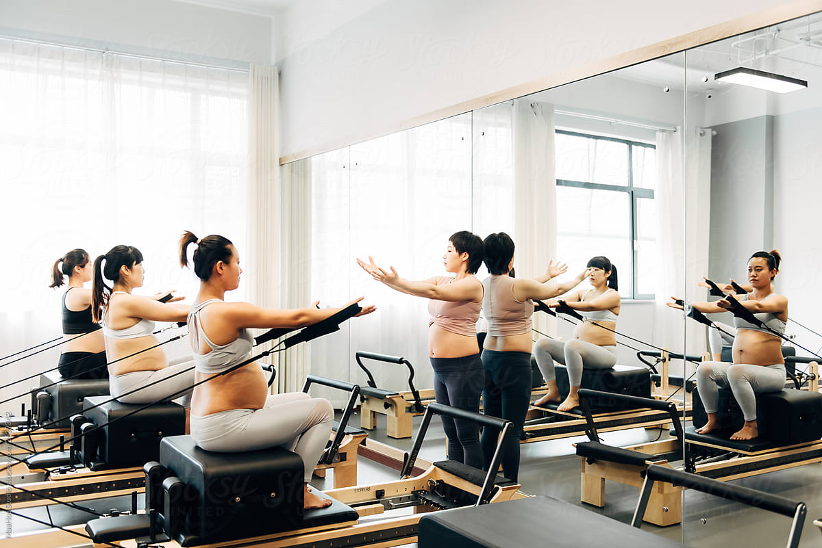 pilates with equipment