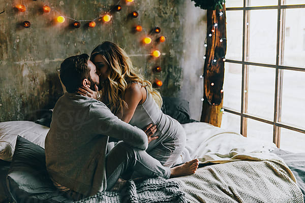 Cozy At-Home Couple Session