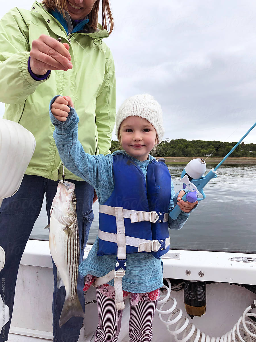 user-generated Content family lifestyle summer fishing trip on boat