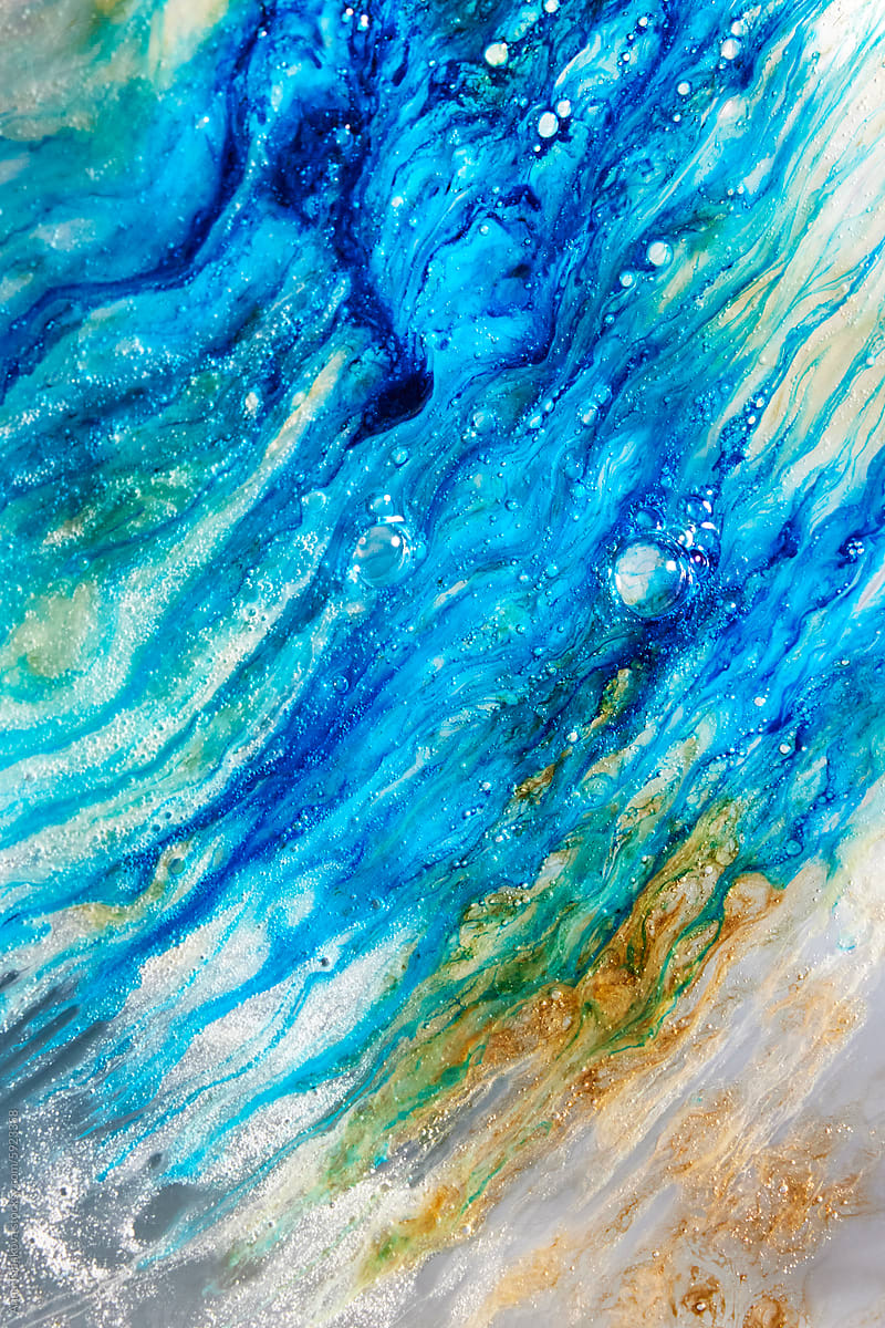 Colorful abstract oil patterns