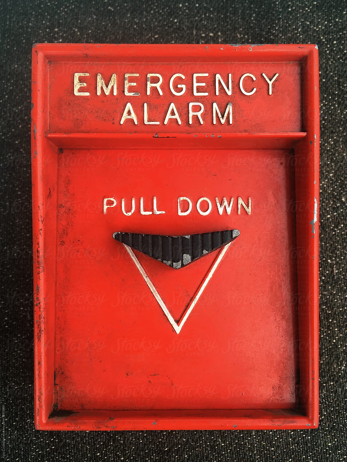 Vintage emergency alarm