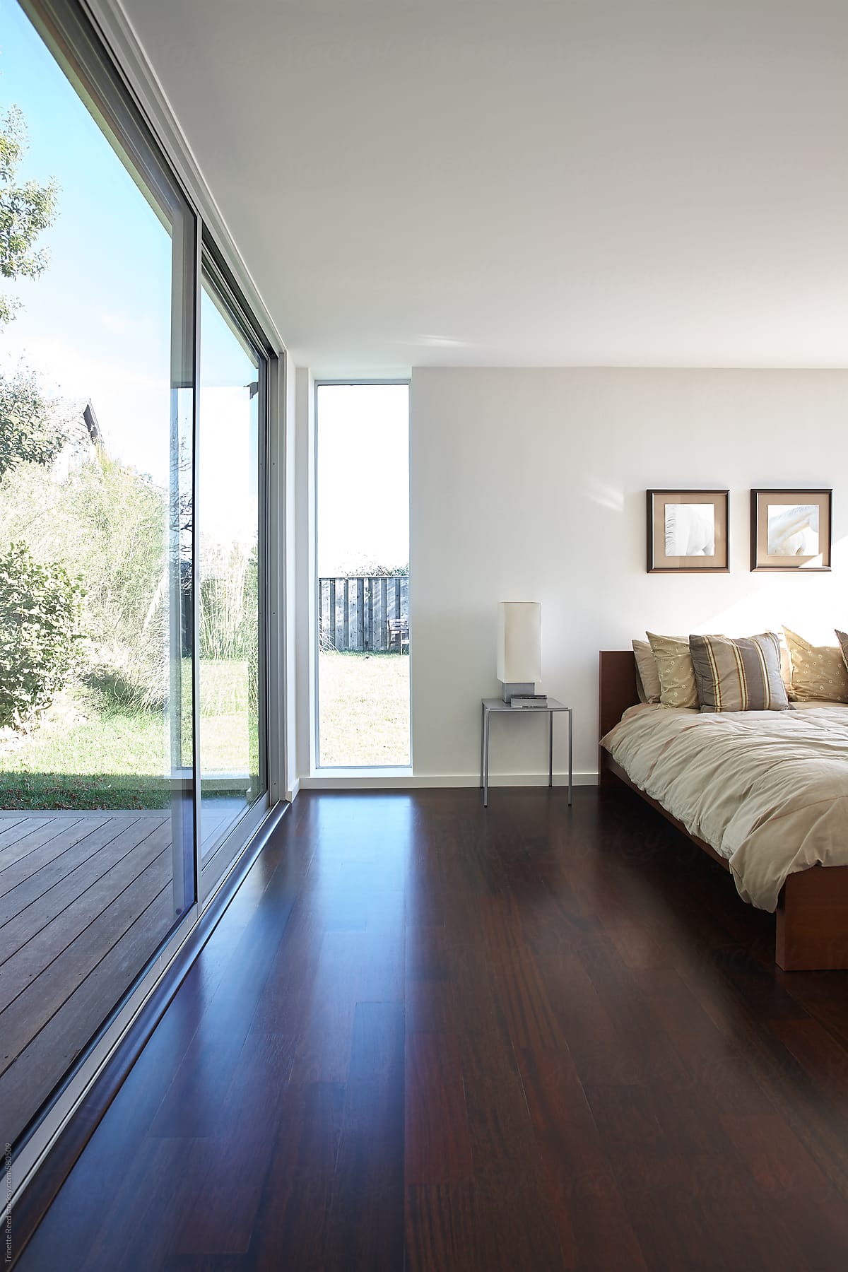 Modern design bedroom in luxury home