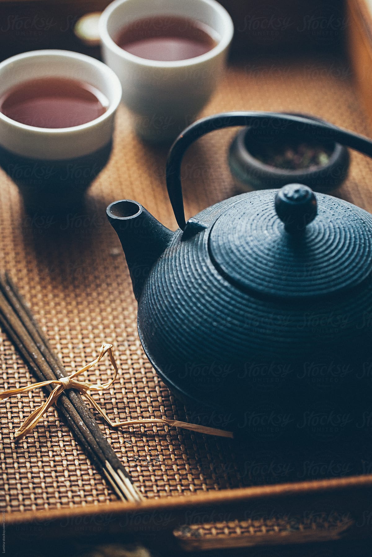 Teapot and Organic Black Tea