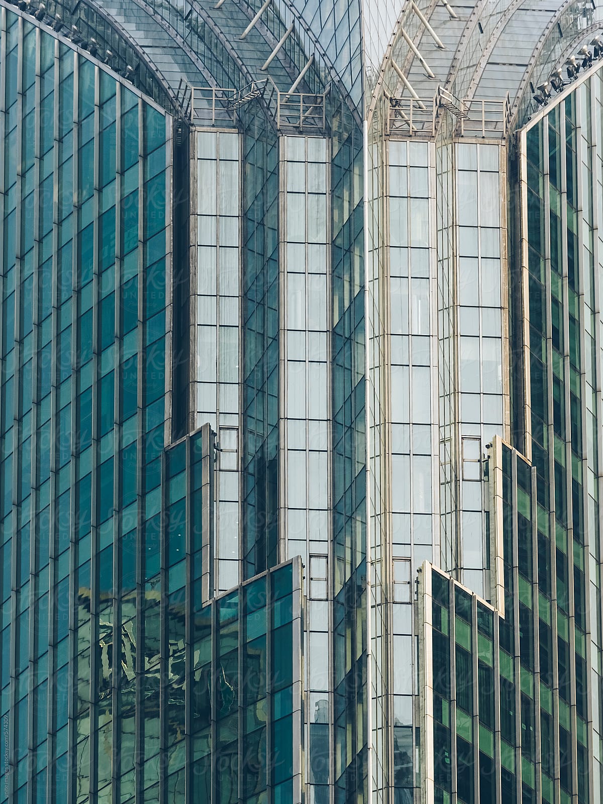 window of office building