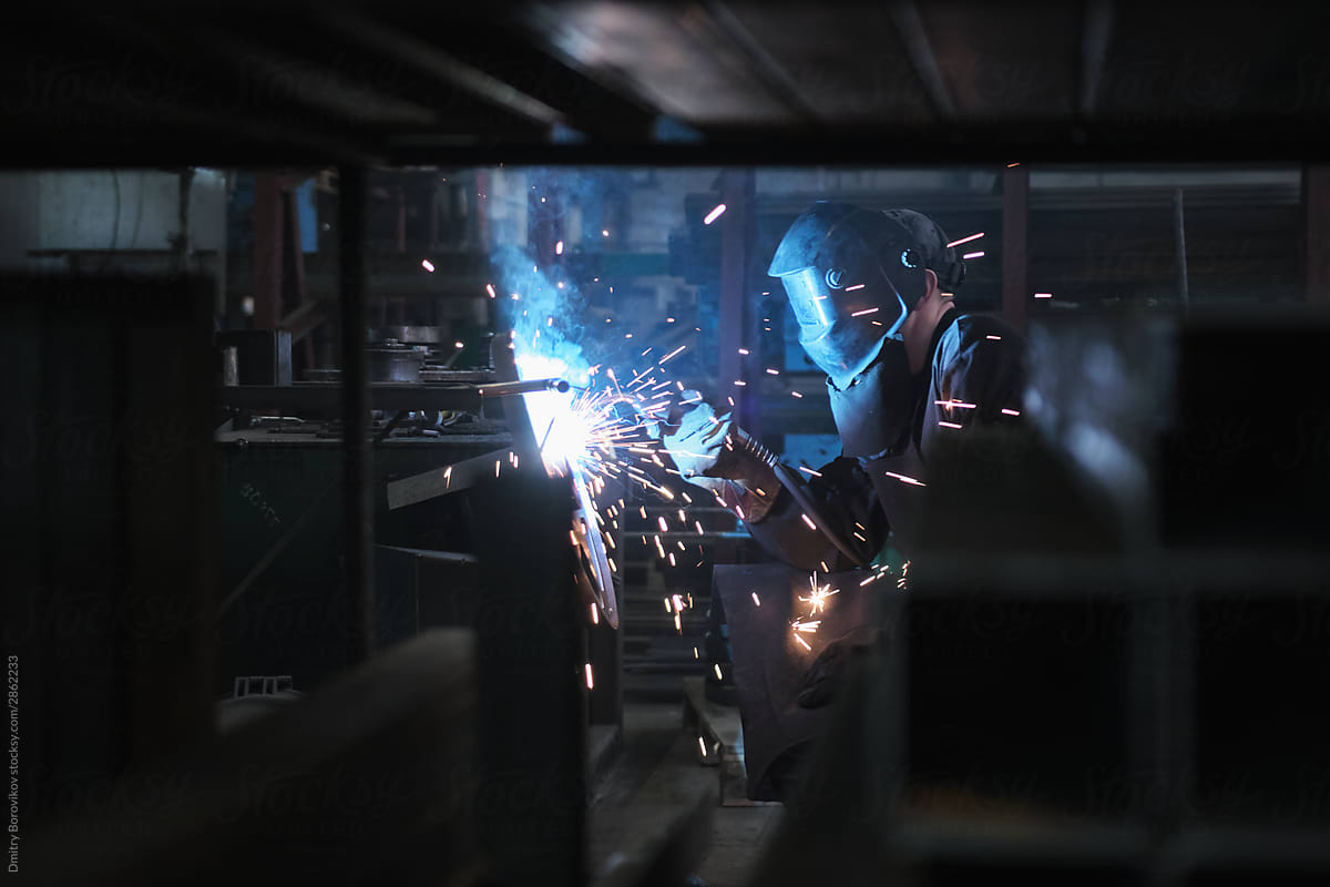 Factory welding process