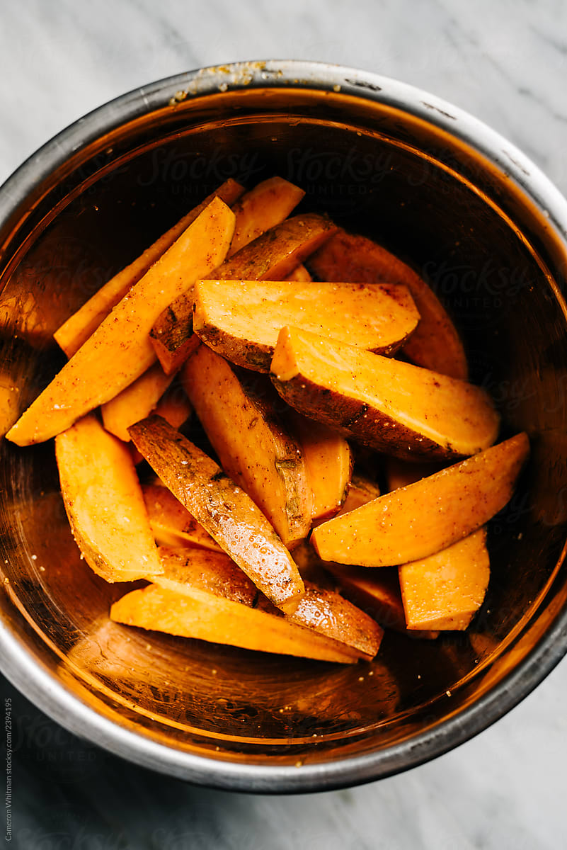 Seasoned Sweet Potatoes