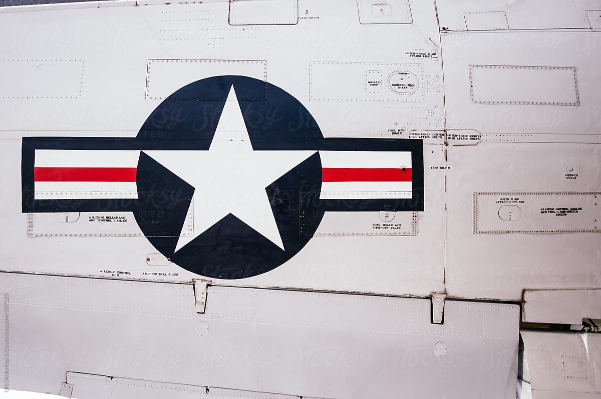 "US Airforce Symbol" by Stocksy Contributor "Urs Siedentop & Co" - Stocksy