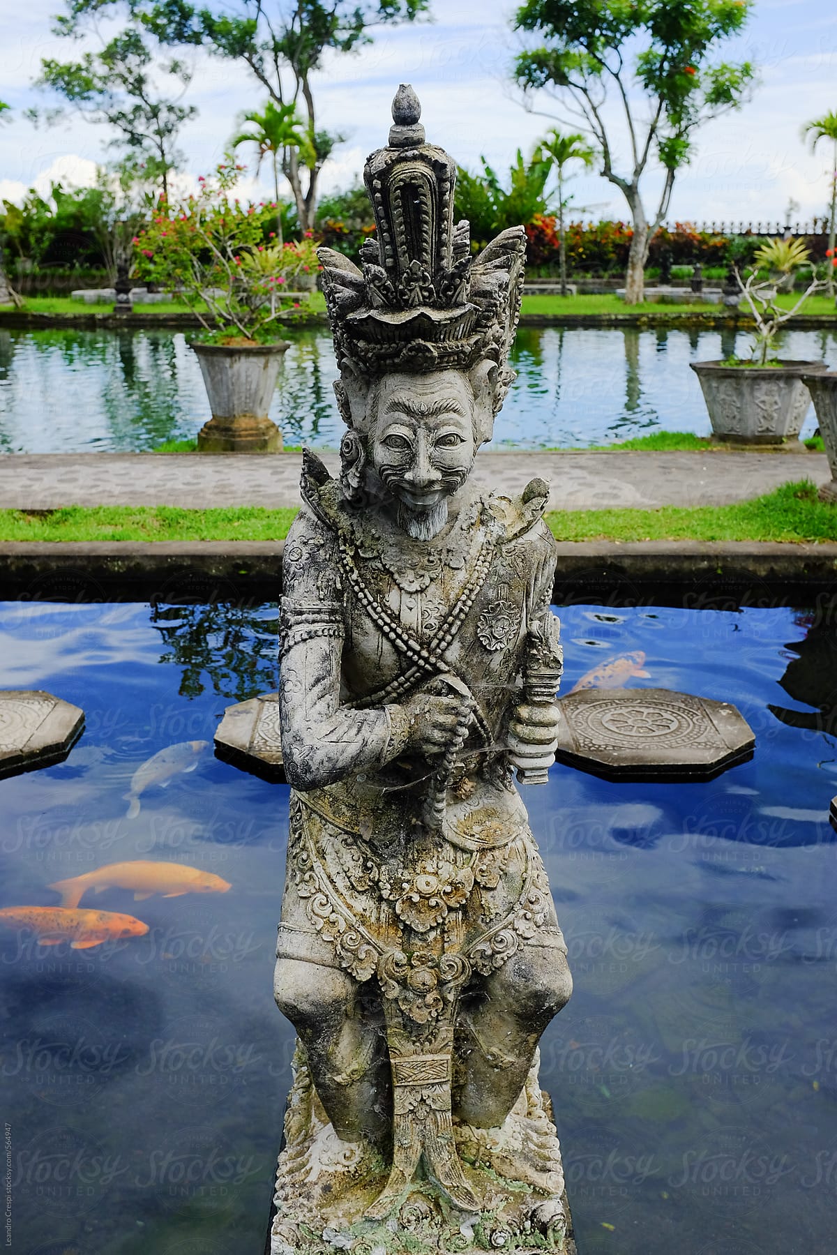 Statue of a god in idonesia