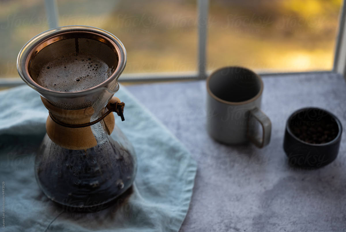 Pour over coffee