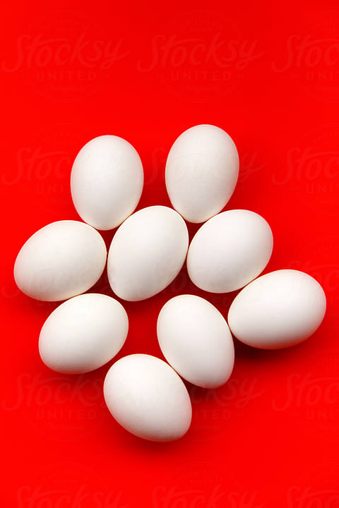 Before Dinner Horderves stock image. Image of eggs, crystal - 52401365