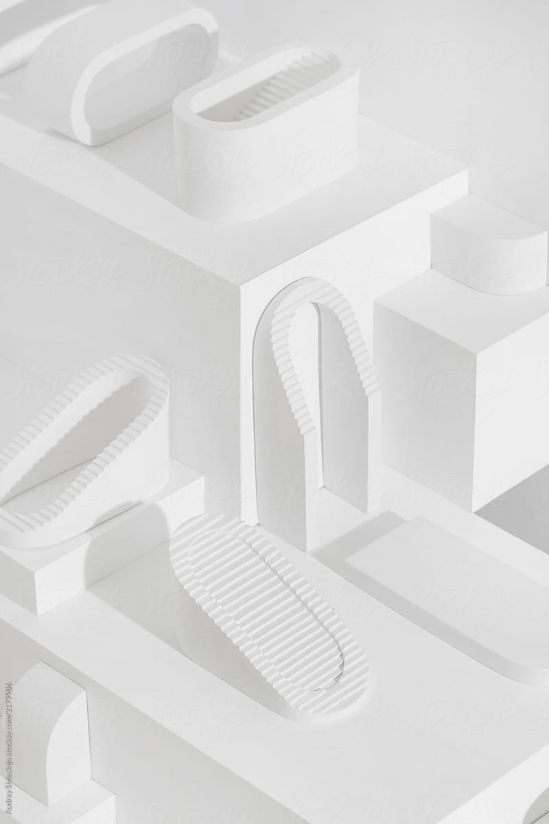 "Abstract Forms - Background-Set Up Study." by Stocksy Contributor