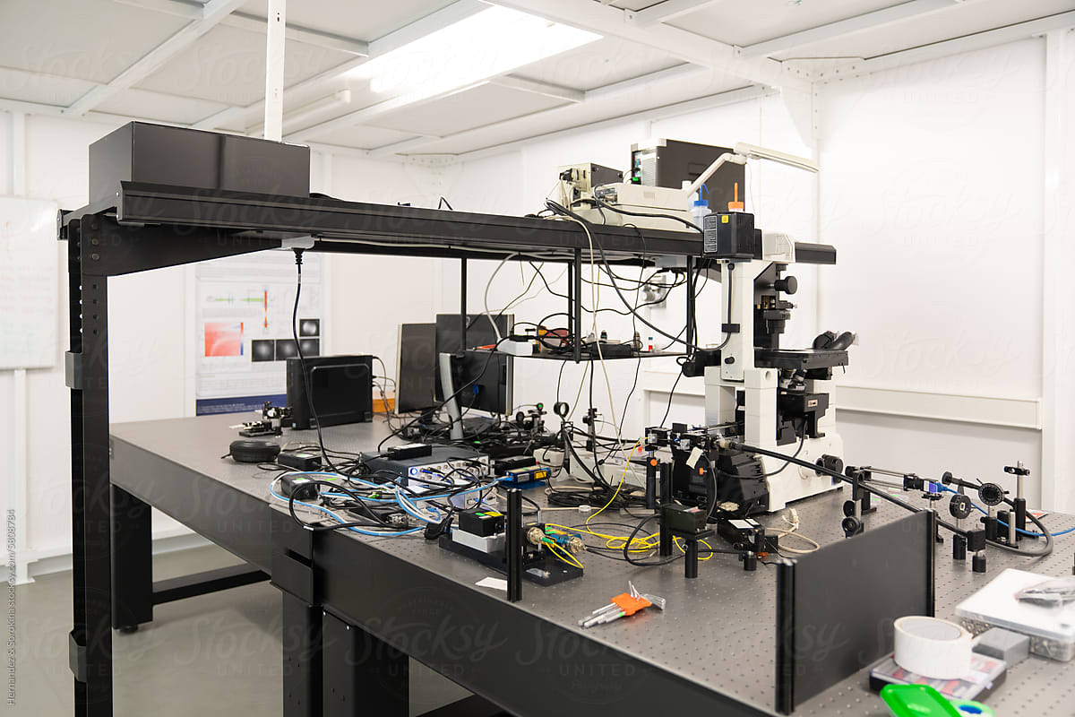 Equipment At Laser Technology Lab