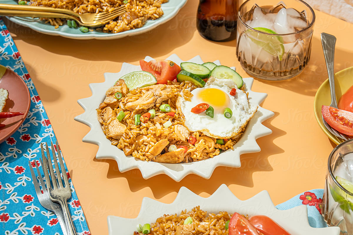 Nasi Goreng Indonesian Food