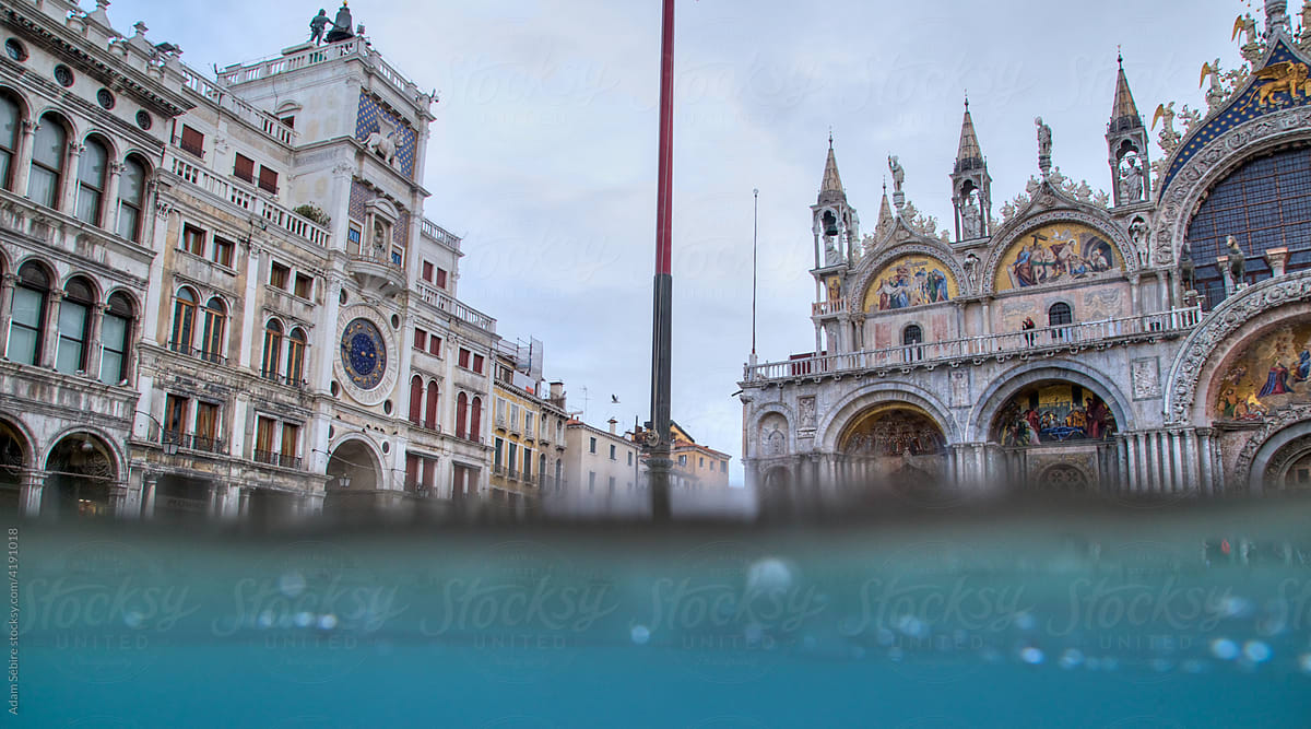 Climate change floods Venice