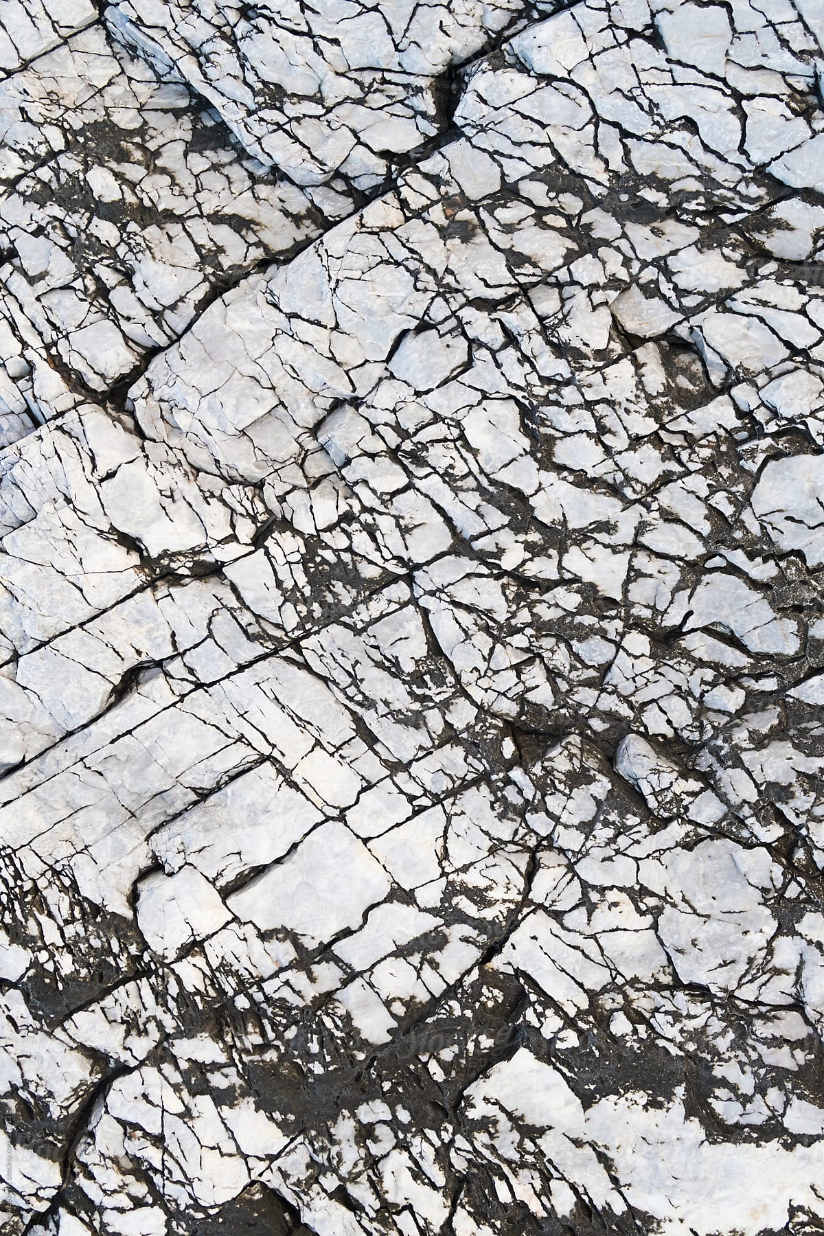 cracked rock material background