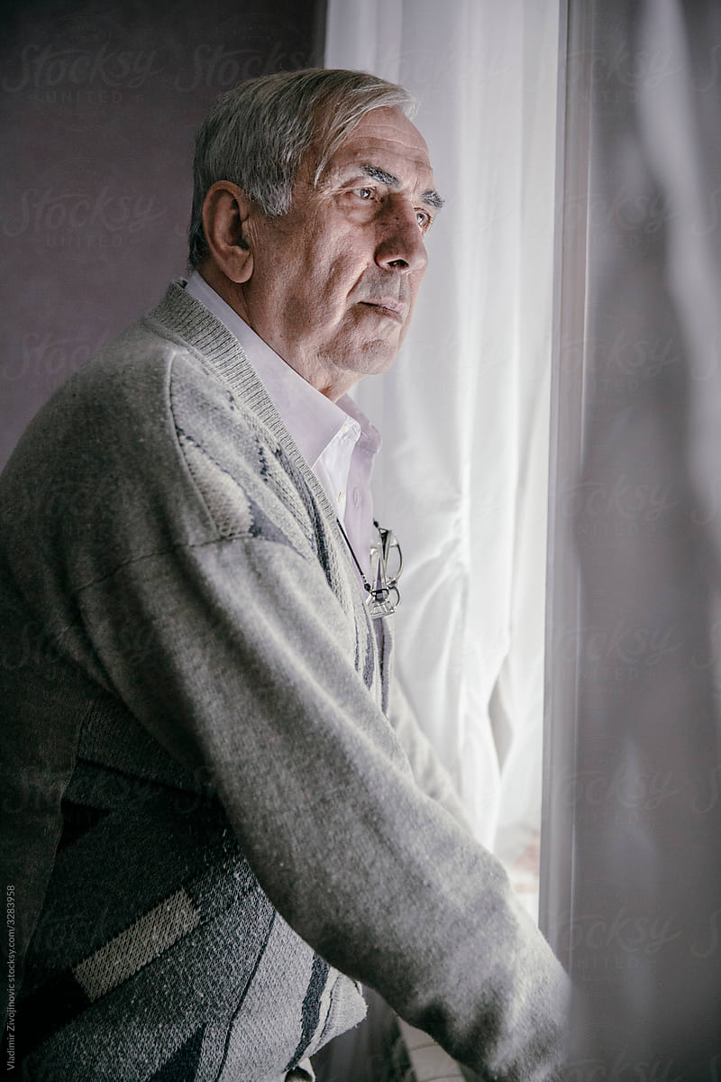 Portrait of An older man